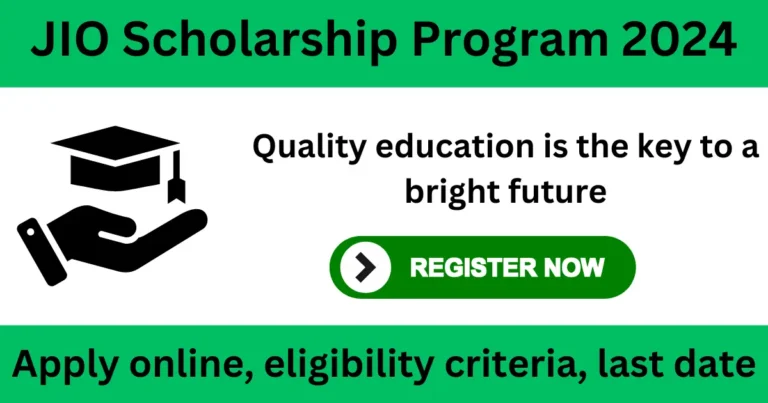 JIO Scholarship Program