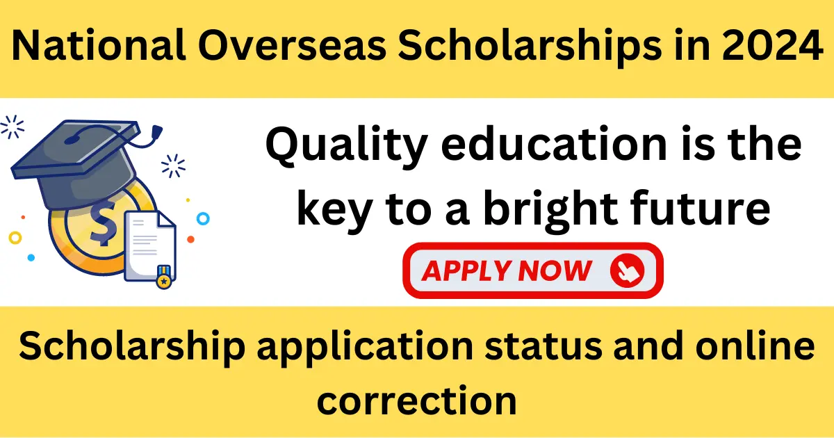 National Overseas Scholarships